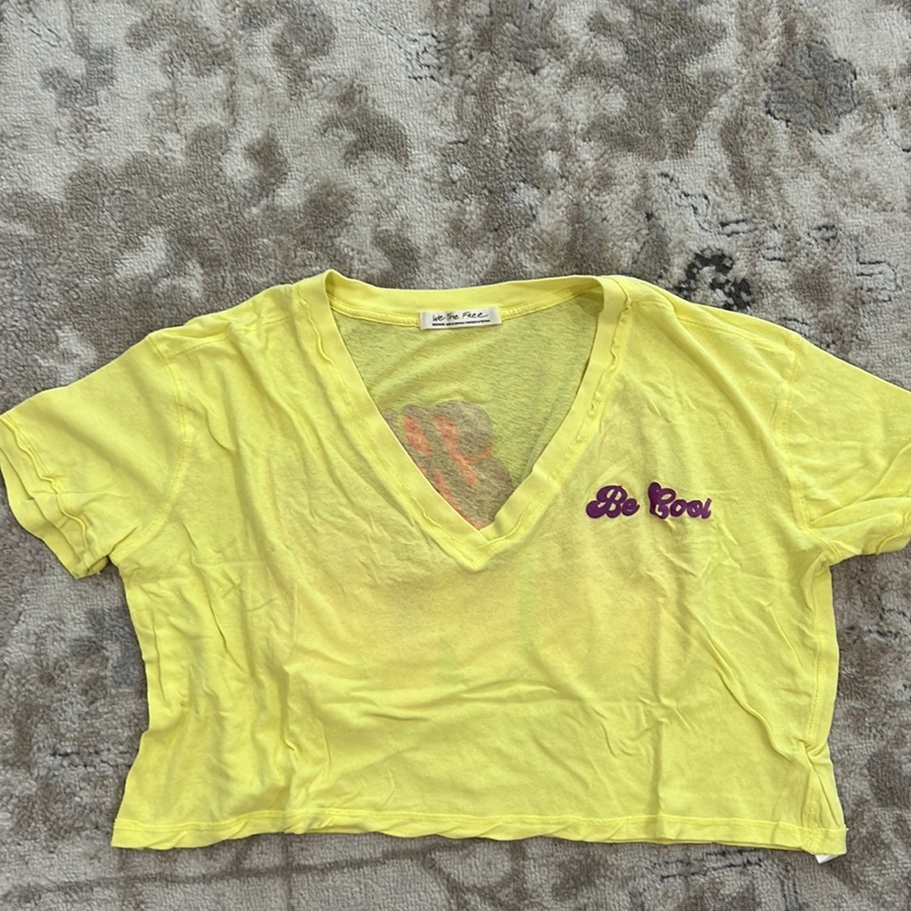 We the Free Crop Graphic Tee